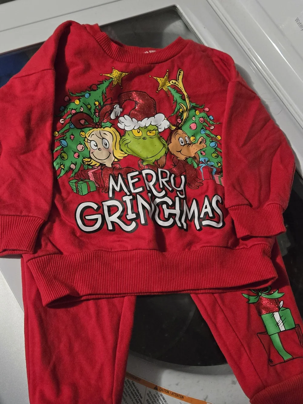 Kids' Red Holiday Graphic Shirt